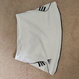 White Adidas Athletic Skirt
